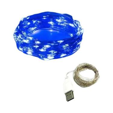Imagem de Luzes De Fada LED À Prova d'Água Com Fio De Cobre Para Decorações De N