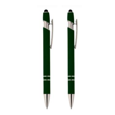 Imagem de Kit Com 2 Unidades Canetas Touch Esferográfica Escrita Azul