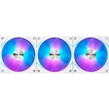 Imagem de Kit Com 3 Ventoinhas MSI MPG EZ120 ARGB 120mm, Magnetico, Branco - MPG EZ120 ARGB WHITE-3W-Unissex