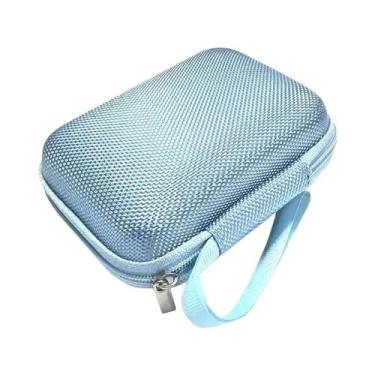 Imagem de Estojo De Viagem Para Câmera Digital Pequena, Case Rígido De Nylon EVA