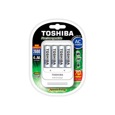 Imagem de Carregador de Pilhas Toshiba TNHC-6GAE4 4 Pilhas AA - AC2829