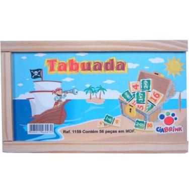 Imagem de Jogo Tabuada em Madeira - Ciabrink