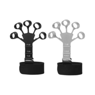 Imagem de Aparelho De Treinamento De Força Para Mãos Com 5 Dedos Em Silicone, Fe