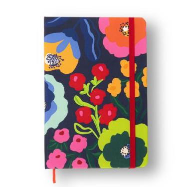 Imagem de Caderneta Pólen Pautado 14x21 Flores Marinho - Cicero