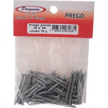 Imagem de Cartela Prego Preguim Com Cabeca 15X15 (2,40X34mm) (2,40X34mm) Com 75 