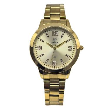 Imagem de Relógio Feminino Tuguir Analógico TG188 Dourado-Feminino