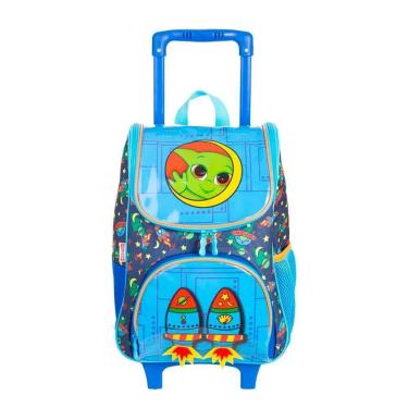 Imagem de Mochila Sestini Com Rodinhas Média Y Alien 16 Litros Azul-Unissex