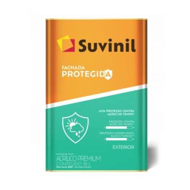 Imagem de Tinta Acrílica Fosco Fachada Protegida Completo 18L Gelo - Suvinil - 5