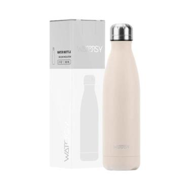 Imagem de Garrafa De Água Isolada De Aço Inoxidável De 500ml, À Prova De Vazamen