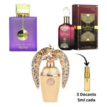 Imagem de Kit 3 5ml Árabes Femininos - Maleka, Sabah e Afeef - Génerico