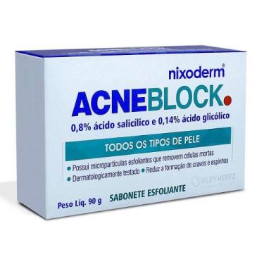 Imagem de Sabonete Esfoliante Acneblock para Todos os Tipos de Pele - 90g - Kley