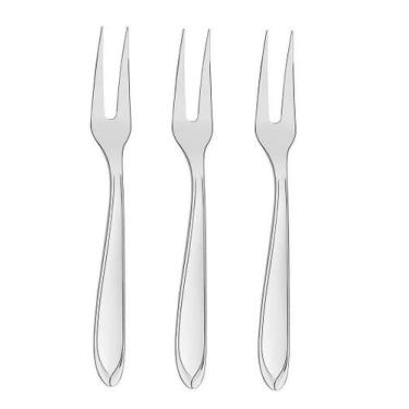 Imagem de Kit 3 Garfos De Churrasco Grande Trinchante Inox Laguna - Tramontina F