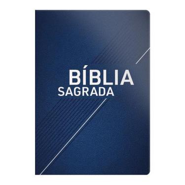 Imagem de Livro - Bíblia NVI Grande Luxo Azul