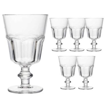 Imagem de Jogo 6 Taça De Vidro Para água Suco Refrigerante Belle Epoque 225ml Lyor