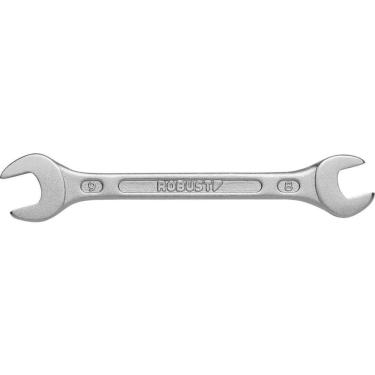 Imagem de Chave Fixa, 8 Mm X 9mm, Aço Especial, Niquelado E Cromado, S05120809 3370001, Robust