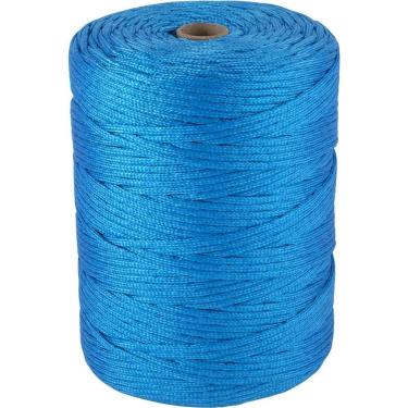 Imagem de Corda Multifilamento Trançada 5,0 Mm X 356 M, Azul, Vonder