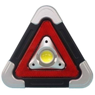 Imagem de Triangulo Para Carro Led Sinalização Segurança Emergência