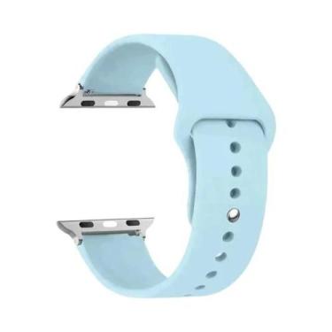 Imagem de Pulseira De Silicone Para Apple Watch Série 7 6 5 4 3 SE 8 Ultra 38mm 