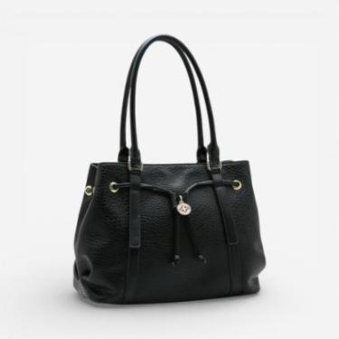 Imagem de Bolsa Feminina Chenson Croco Soft Preta-Feminino