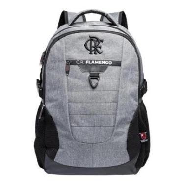 Imagem de Mochila Esportiva Escolar Futebol Flamengo Mengão porta notebook Oficial-Unissex