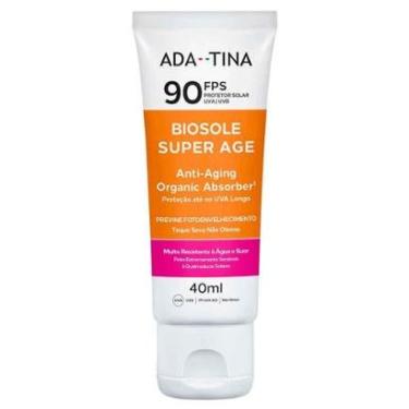 Imagem de Protetor Solar Facial Ada Tina Biosole Super Age FPS 90 40ml-Unissex