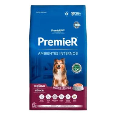 Imagem de Ração Premier Ambientes Internos Cães Sênior Raças Pequenas 12kg