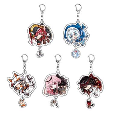 Imagem de Chaveiros de acrílico Rainbow Society Virtual Office Anime