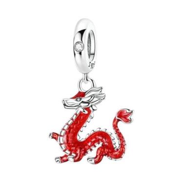 Imagem de Pingente De Urso E Cachorrinho Em Prata Esterlina 925 Para Mulheres, C