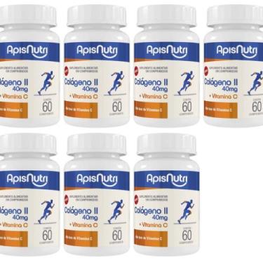 Imagem de 7x Colágeno Tipo 2 + Vitamina C 500mg 60 Comprimidos - ApisNutri