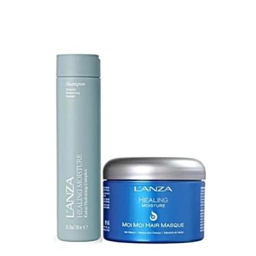 Imagem de Kit Lanza Healing Moisture Shampoo 300ml+ Máscara Moi Moi 200g