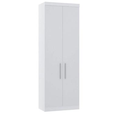 Imagem de Guarda Roupa Modulado 79cm 2 Portas Alpes Luciane Móveis Branco Pf-branco Pf