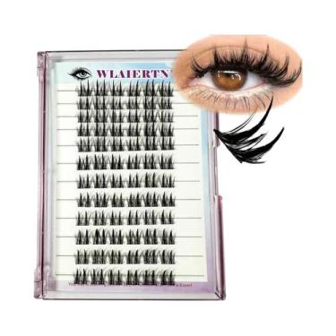 Imagem de Cílios Postiços 3D Segmentados Reutilizáveis, Espessos, Naturais, Com 