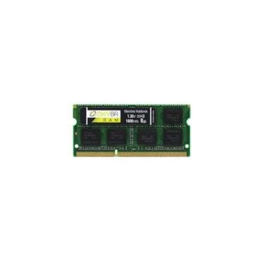 Imagem de Memória Oxy, 8GB, 1600MHz, DDR3L, 1.35V, Para Notebook