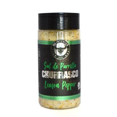 Imagem de Sal para churrasco parrilla com lemon pepper du interior 500g