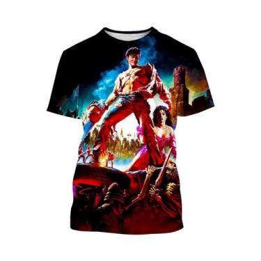 Imagem de Camiseta Com Estampa 3D Do Filme De Terror Drácula, Moda De Verão, Gol
