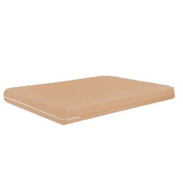 Imagem de Capa de Colchão Casal King com Zíper de Malha Gel - Malucasim, Bege