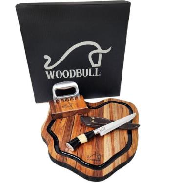 Imagem de Kit Churrasco Personalizado MasterChef - WOODBULL