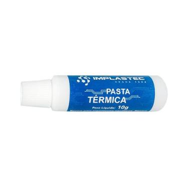 Imagem de Pasta Termica Implastec Bisnaga Aplicadora 10g, BRANCO