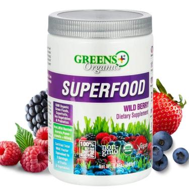 Imagem de Superalimento em pó Verduras e Frutos Silvestres Orgânicos 250mL-Unissex