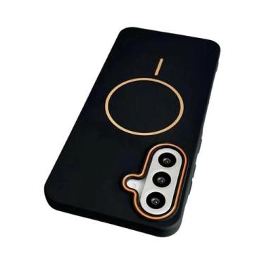 Imagem de Capa Magnética De Silicone Fosco Para Samsung S25 S24 S23FE S22 Ultra 