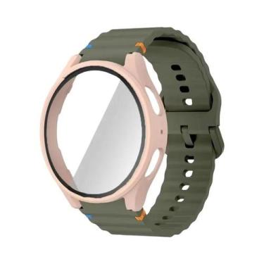 Imagem de Pulseira de Silicone com Protetor de Tela para Samsung Galaxy Watch 7 