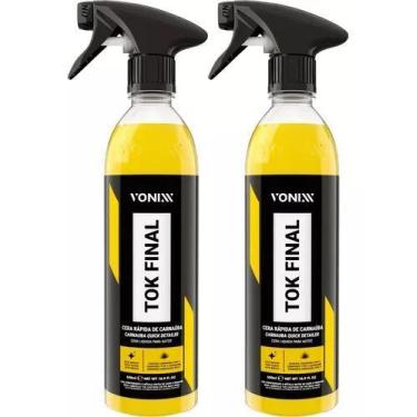 Imagem de 02 cera carnauba automotiva liquida tok final vonixx 500ml - marca, Se