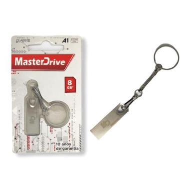 Imagem de PenDrive 8GB 2.0 Metal MasterDrive