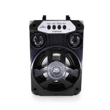 Imagem de Mini Caixa Som Portátil Bluetooth Mp3 Fm Sd Usb Grasep D-BH4104