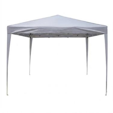 Imagem de Tenda Grande Gazebo Alumínio Dobrável Poliéster Azul Eagle Force Praia