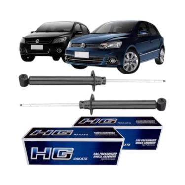 Imagem de Par Amortecedor Traseiro Gol Voyage G5 G6 G7 2008 a 2020 Nakata HG3112
