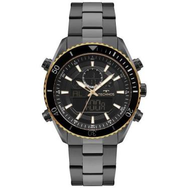 Imagem de Relógio Technos Masculino Ts Digitech Bicolor - Yxdad1431ac/1p