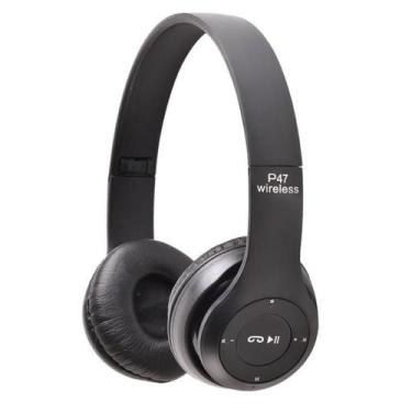 Imagem de fones de ouvido sem fio bluetooth 5.0 Headset cartão memória audifono 