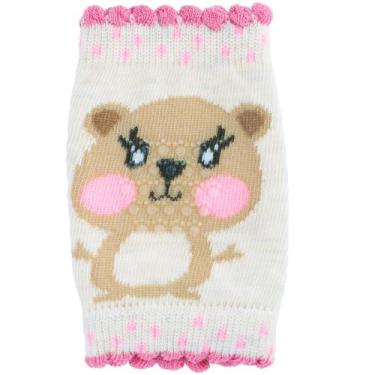 Imagem de Joelheira para Bebê 06-12 Meses Feminino - Pimpolho, Bege, Urso