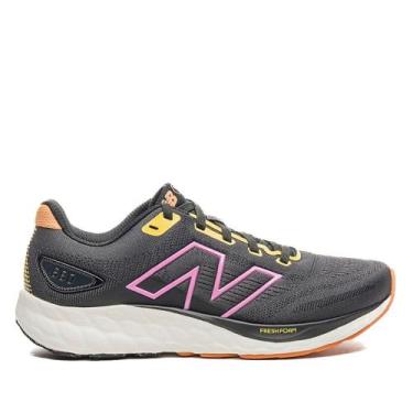 Imagem de Tênis Feminino New Balance 680v8 Preto Rosa, 34